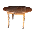 Table louis philippe merisier massif