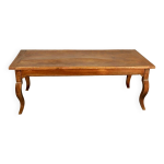 Table louis xv en noyer