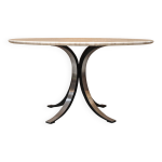 Table à manger (140) en marbre modèle t69 par osvaldo borsani pour tecno, 1963 Table à manger (140) en marbre modèle t69 par osvaldo borsani pour tecno, 1963