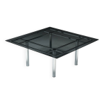 Table à manger 'andre' par tobia scarpa pour gavina, italie, années 1960 Table à manger 'andre' par tobia scarpa pour gavina, italie, années 1960