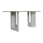 Table � manger carlo scarpa pour cattelan 1970s