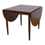 Table à manger danoise extensible en palissandre du milieu du siècle, années 1960 Table à manger danoise extensible en palissandre du milieu du siècle, années 1960