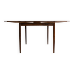 Table à manger extensible carrée poul hundevad Table à manger extensible carrée poul hundevad