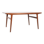 Table à manger extensible danoise du milieu du siècle en teck par niels otto møller, années 60 Table à manger extensible danoise du milieu du siècle en teck par niels otto møller, années 60