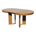 Table  manger extensible danoise - table  manger postmoderne - annes 80