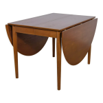 Table  manger extensible en teck, annes 1960