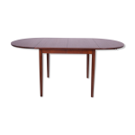 Table à manger extensible en teck danois, années 1960 Table à manger extensible en teck danois, années 1960