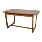 Table � manger extensible en teck du milieu du si�cle de g - plan, ann�es 1960