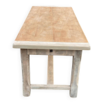 Table � manger de ferme du 20�me r�nov�e avec tiroir 200cm