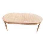 Table � manger louis philippe ronde extensible r�nov�e du 19�me 210cm