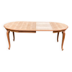 Table � manger louis xv r�nov�e en merisier du 20�me 210cm