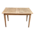 Table  manger louis xvi rnove en bois brut du xixme