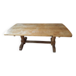 Table  manger de monastre en chne massif 200cm