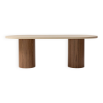 Table � manger na? pieds en noyer