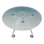 Table  manger nomos par norman foster pour tecno, annes 1990