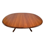 Table à manger ovale extensible en teck, style rétro vintage du milieu du siècle, par g - plan 1960 Table à manger ovale extensible en teck, style rétro vintage du milieu du siècle, par g - plan 1960