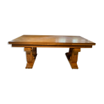 Table  manger rallonge style jean - charles moreux