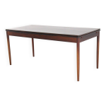 Table à manger rectangulaire extensible en palissandre 'ulft' Table à manger rectangulaire extensible en palissandre 'ulft'