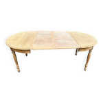 Table � manger ronde extensible louis philippe xix�me r�nov�e 200cm