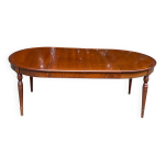 Table  manger ronde louis philippe extensible en bois