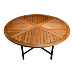 Table  manger ronde par olle pira. annes 1970, sude