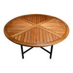 Table  manger ronde par olle pira. annes 1970, sude