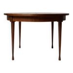 Table à manger ronde scandinave des années 60 / 70 Table à manger ronde scandinave des années 60 / 70