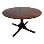 Table  manger ronde vintage, modle 522 de gianfranco frattini par bernini