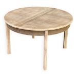 Table  manger scandinave ronde extensible rnove frne clair 172cm