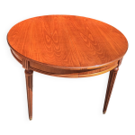Table merisier louis xvi avec 2 allonges Table merisier louis xvi avec 2 allonges