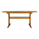 Table milieu de siècle design danois frêne rétro Table milieu de siècle design danois frêne rétro