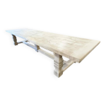 Table monastere en chne 4m07 - tm114