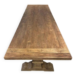 Table de monastre en chne massif