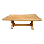 Table monastre en chne massif