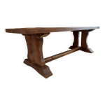 Table monastre en chne massif