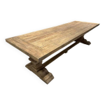 Table de monastre en chne massif
