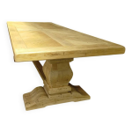 Table monastre chne massif