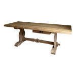 Table monastre chne massif
