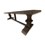 Table monastre en chne massif