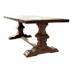 Table de monast�re spirito en ch�ne massif - 220 cm