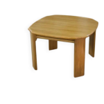 Table en orme massif dans le got de maison regain 1970 s