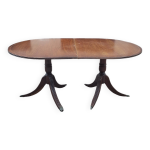 Table ovale anglaise de style victorien