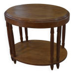Table ovale en chêne massif art déco 1930 Table ovale en chêne massif art déco 1930