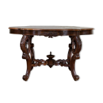 Table ovale d'époque napoléon iii fin du xixe siècle Table ovale d'époque napoléon iii fin du xixe siècle