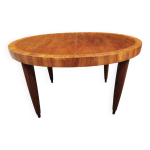 Table ovale en merisier et z�brano