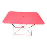 Table pliante fermob, annes 50