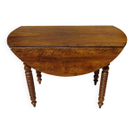 Table � rabats, pieds en cuill�re de miel