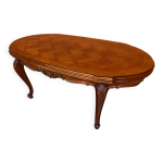 Table à rallonges française style louis xv vintage 1980 rococco Table à rallonges française style louis xv vintage 1980 rococco