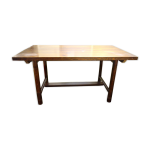 Table rectangulaire en bois exotique Table rectangulaire en bois exotique