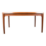 Table de repas danoise extensible en teck par henning kjaernulf pour vejle stole 1960.